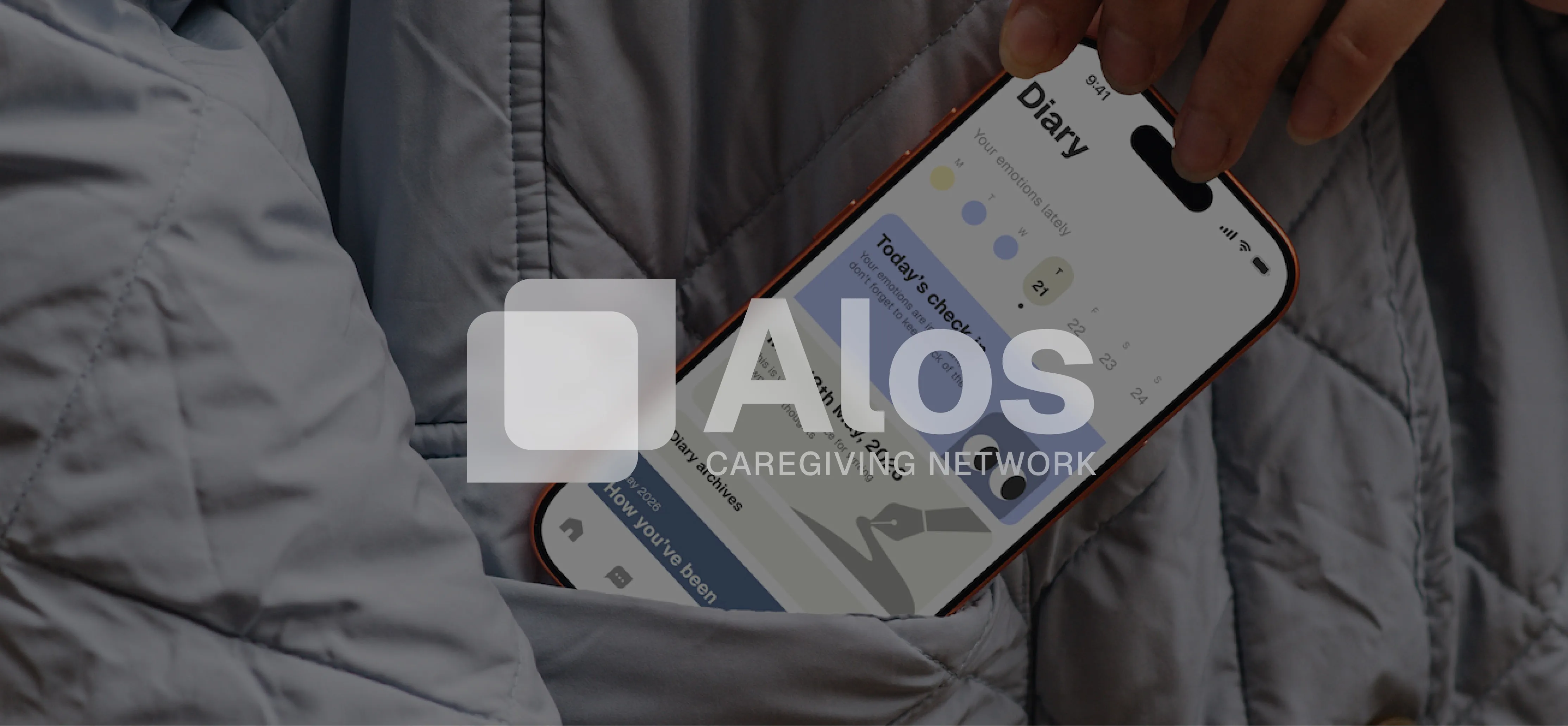 Interfaccia della piattaforma ALOS per caregiver