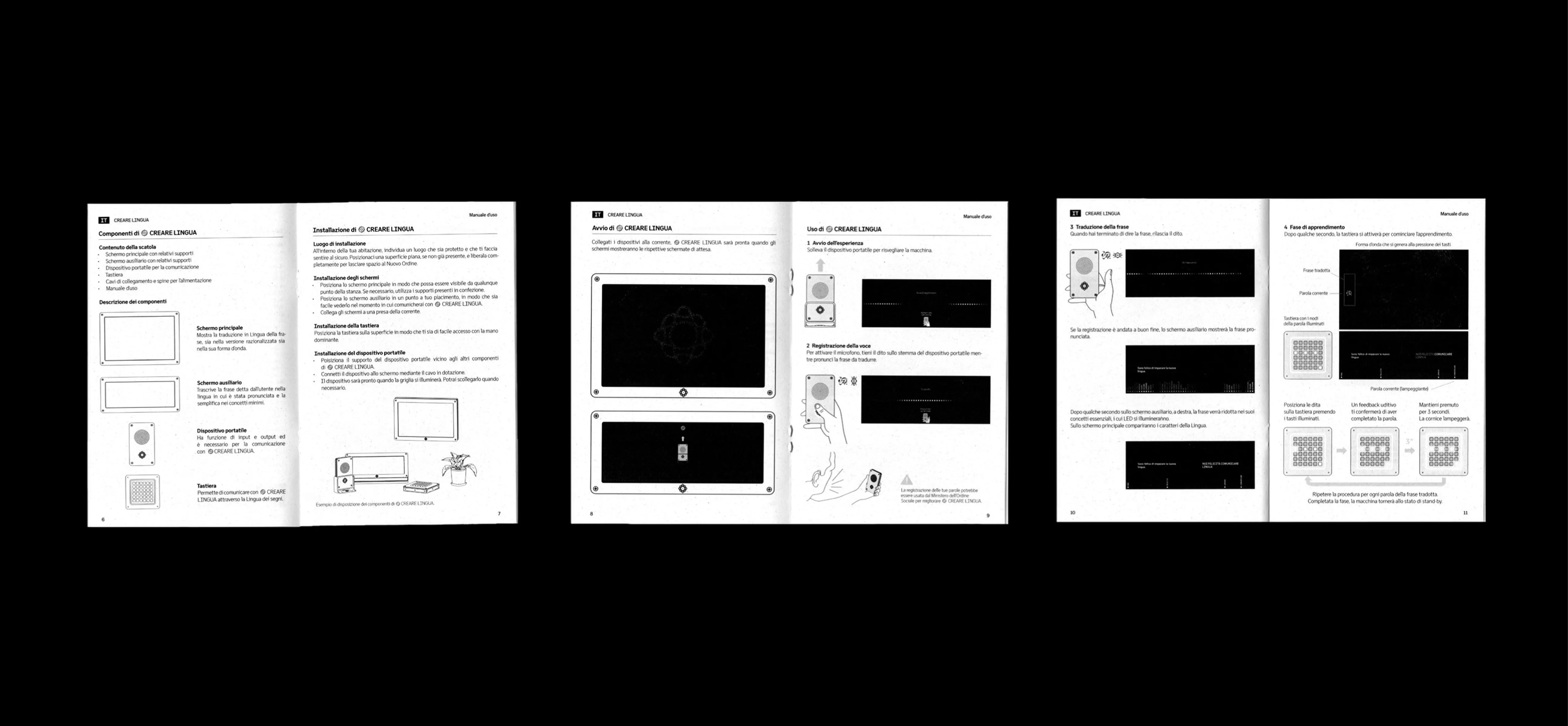 Instructions for using the translation machine